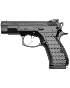 CZ® - 91048 - CZ 75 D PCR Compact 9mm Luger 3.9" Semi Auto 15+1 Black Pistol