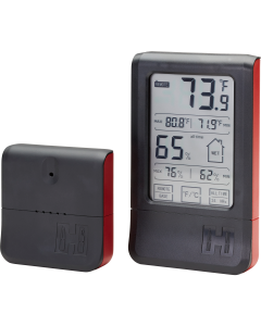 Hornady Wireless Hygrometer Touchscreen Black