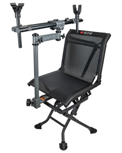 BogPod ChairPod Hunting Chair with 360 Rotating Gun Mount