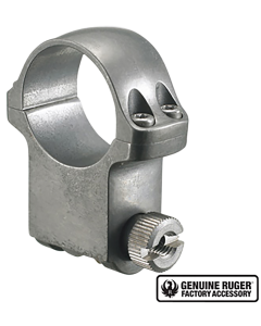 Ruger 1'' Scope Ring, 6ktg, X-high, Target Gray