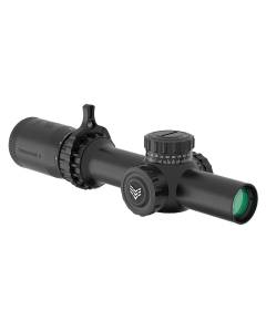 Swampfox Optics Tomahawk Ii Lpvo 1-4x24mm Sfp Illuminated Green Bdc Black