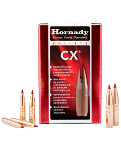 Hornady 6.5mm 120gr CX Copper Solid Projectiles 50/Box