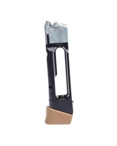 Umarex USA Glock 19X Gen5 Magazine - 6mm, 14+1 Capacity, Black/Coyote