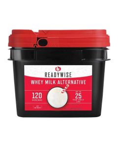 Long-Term Dry Powdered Whey Milk - 120 Servings Emergency Food Storage
