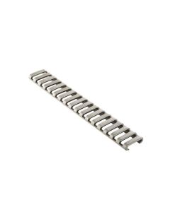 Lowpro Picatinny Rail Guard - 6" OD Green Polymer 18-Slot Ladder Cover