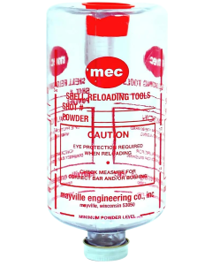 MEC Outdoors 301L13X Replacement Bottle - Small Clear Hard Plastic Multi-Caliber