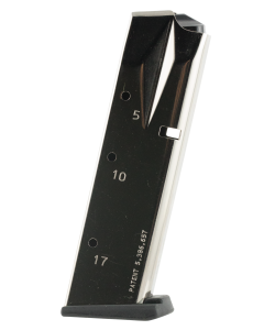 MecGar 17rd 9mm Nickel Magazine for SW 5900 Series