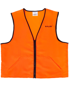 Allen Deluxe Hunting Vest Large Orange Polyester