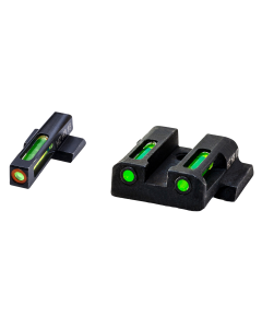 Hiviz LiteWave H3 Sight Set for SW Shield Black Steel Frame