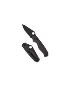 Spyderco ButtonUp C275CFPBK Folding Knife - 3.27" 8Cr13MoV Blade, Carbon Fiber Handle