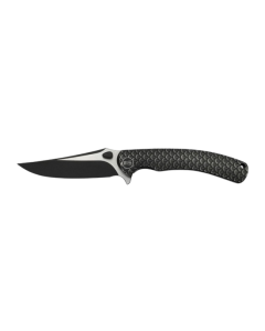 CIVIVI® - WE25061B-5 - Dracarys 3.58" Folding Clip Point Plain Black Knife