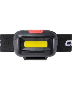 FL13 Headlamp 380 Lumens - High/Low Beams, Red LED, Black