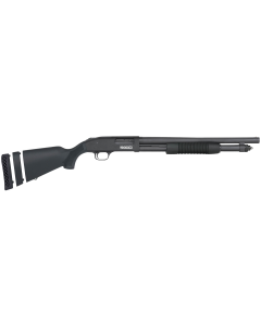 Mossberg® - 51609 - 590S Optic Ready 12 Gauge 18.5" Pump 9+1 Matte Blue Black Shotgun