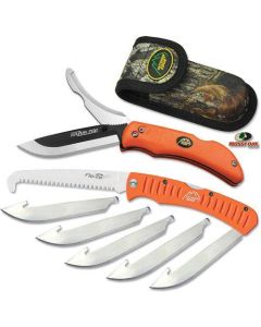 Outdoor Edge Razor-Pro 3.5" Knife & Saw Combo Set - Black Oxide