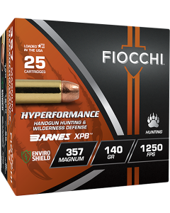 Fiocchi Hyperformance 357 Mag 140 Gr XPB 25 Rounds Ammo / Rebate Eligible