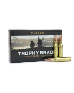 Nosler Trophy Grade 308 Win 168 Gr Nosler Spitzer ABLR