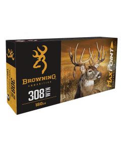 Browning Ammo  Max Point 308 Winchester 168 Gr Max Point Ammo / Rebate Eligible