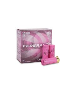 Federal Top Gun Pink Hull 12 Gauge 2.75 1-1/8 OZ 8 Shot (25 Shells)