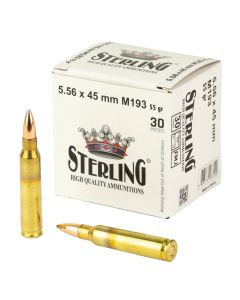 Sterling 5.56x45mm NATO 55 Grain Full Metal Jacket