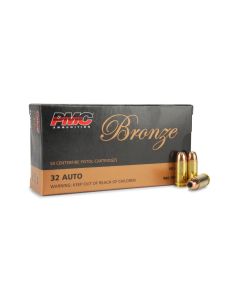 PMC Bronze .32 ACP 60 Gr JHP