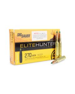 Sig Sauer Elite Hunter 270 Win 140 Grain Tipped