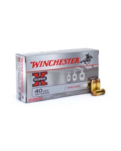 Winchester Winclean 40 S&W 180 Grain Winclean Brass Enclosed Base