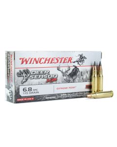 Winchester Deer Season XP 6.8 SPC 115 Gr Extreme Point / Rebate Eligible
