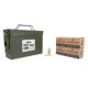 Hornady Frontier Military Grade 223 Remington 55 Gr FMJ 200 Rounds in Heavy Duty Ammo Can
