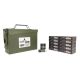 Panzer Defense Lequian Tactical &amp; LE 12 Gauge 2.75 1-3/16 oz 00 Buckshot 50 Rounds in Heavy Duty Ammo Can