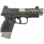 FN 509 CC Edge 9mm 420 151 Gold CerakoteBlack