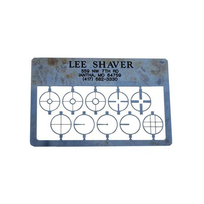 Lee Shaver Post & Aperture Card Lyman 17A .470''