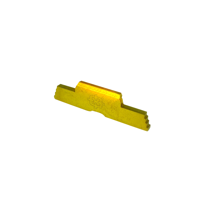Cross Armory Slide Lock Glock Gen1 5 Gold Steel