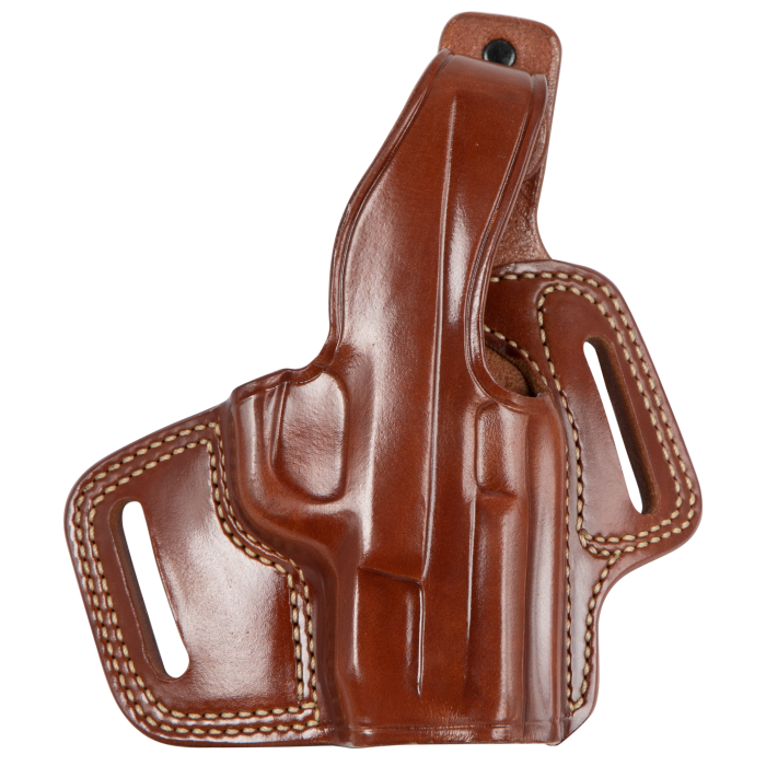 Galco Fletch High Ride Belt Holster Tan Leather Right