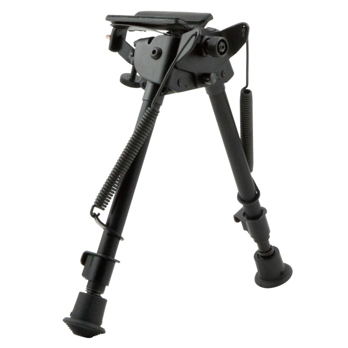 Harris Bipods 9 13 Inch Swivel Stud Mount Black