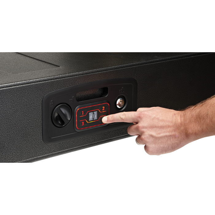 Hornady Rapid Safe Ar Gunlocker Rfid Keypad Black Steel Gun Safe