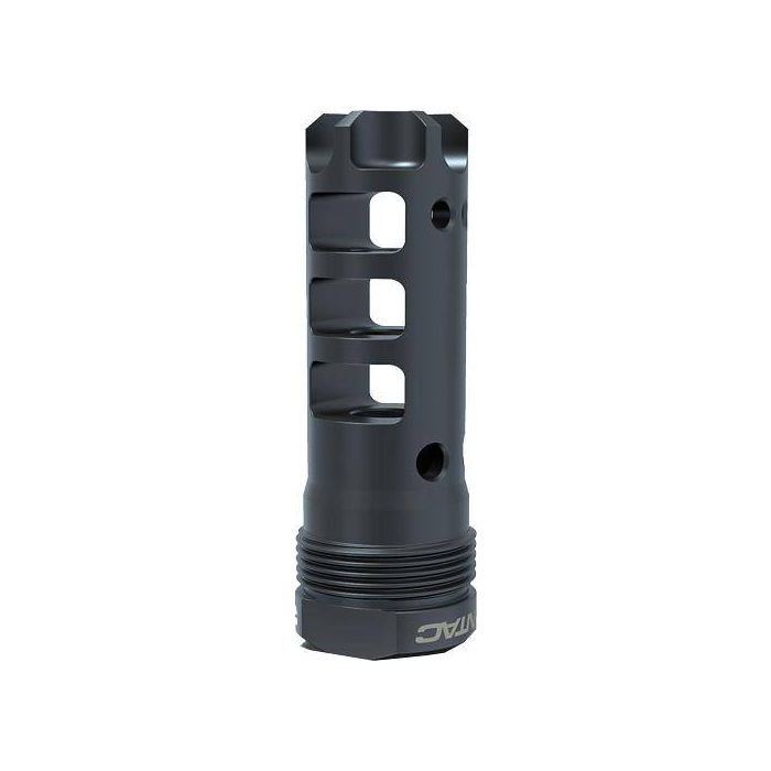 Lantac Dragon 9Mm Muzzle Brake 1/2X28 Plan B Compatible Qpq Black
