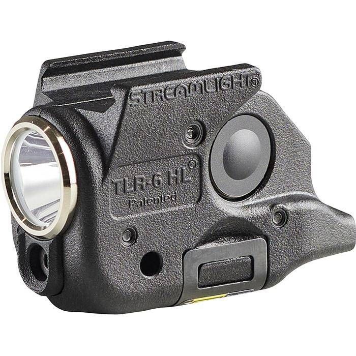 Streamlight Tlr 6 Hl Weapon Light With Red Laser Glock 43X/48 Compatible Black