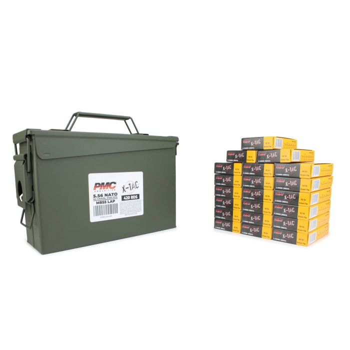 PMC X-TAC 5.56 Green Tip 420 Rounds | Ammunition Depot