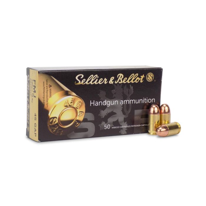 sellier bellot, 45 gap, 45 glock auto, fmj ammo for sale, fmj, ammo for sale, Ammunition Depot