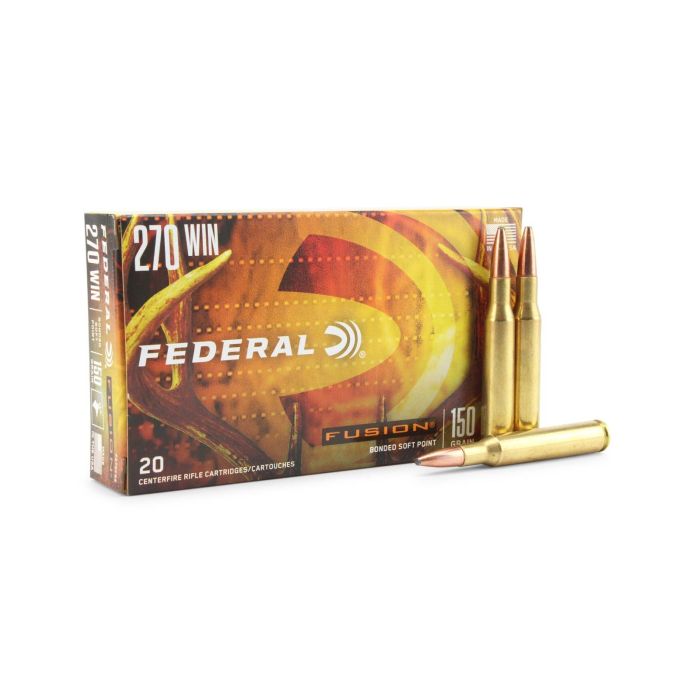 Federal 270 Win 150 Gr Bonded Soft Point