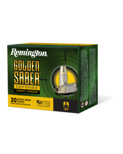 Remington Golden Saber 40 S&W 180 Grain Brass JHP 27618 (Box)