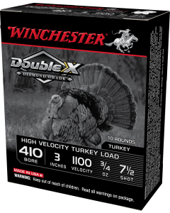 Winchester Double-X 410 Gauge 3 3/4oz 7.5 Shot (Box)