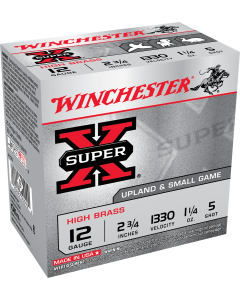 WINCHESTER SUPER X 12 GAUGE 2.75 1 1/4 OZ 5 SHOT AMMO (Box)