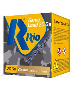 RIO Game Load 20 Gauge 2.75 1oz 7.5-Shot (25 Rounds)