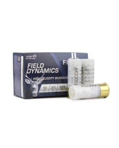 Fiocchi Field Dynamics 12 Gauge 2.75" 9 Pellets 00 Buckshot (Box)