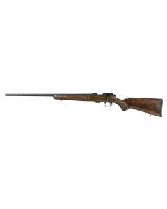 CZ-USA 457 American 22 LR Left Hand Bolt Action Rifle - 24" Barrel, Walnut Stock