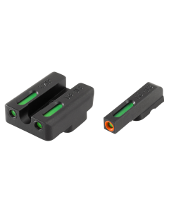 Truglo TFX Pro Handgun Sights for Walther PPS Green/Orange