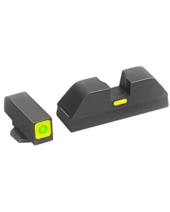 AmeriGlo CAP Sight Set for Glock Green Tritium Lumigreen Outline