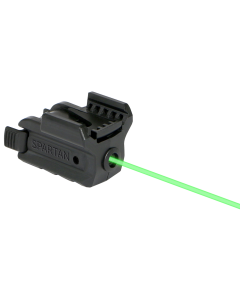 LaserMax Spartan Green Laser Black 5mW Windage Elevation