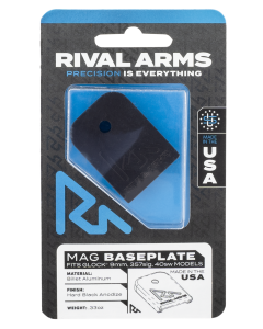 RIVAL ARMS For Glock (Not 36 42 43 48) 9mm Mag Baseplate
